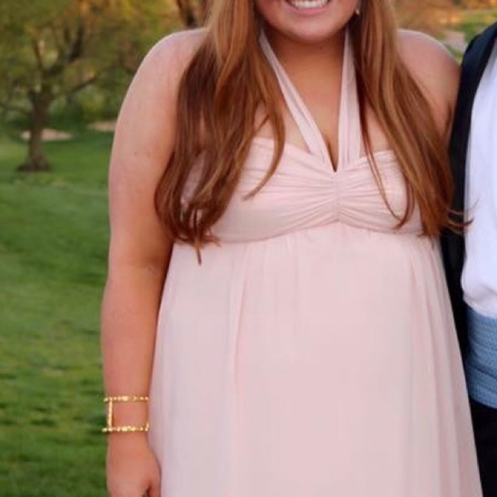 Joanna August sweetheart shaped strapless dress